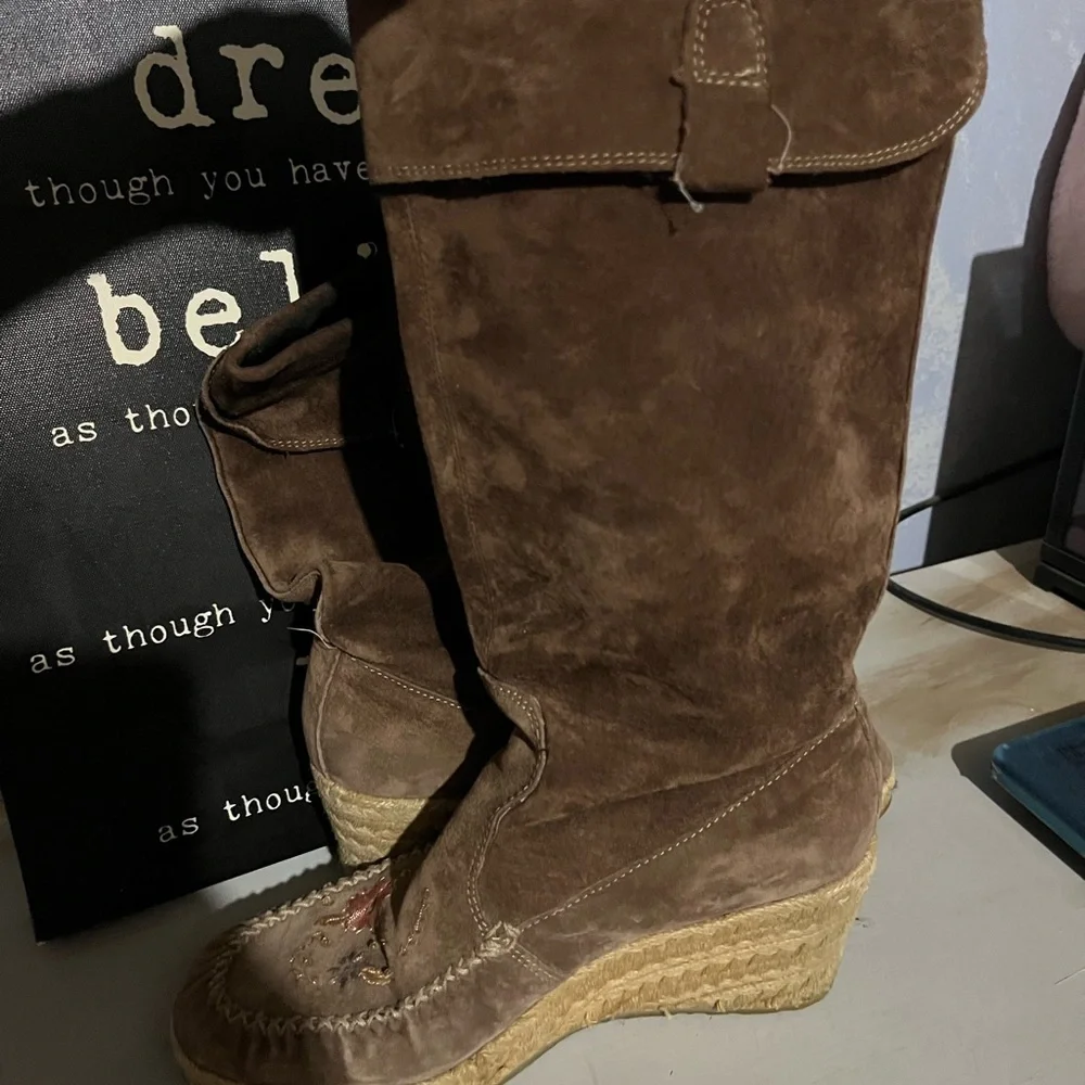 Report leather winter boots size 8.5🛍Bundle sale🛍 - Picture 4 of 9